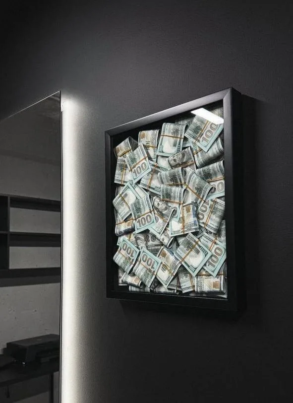 3d money frame